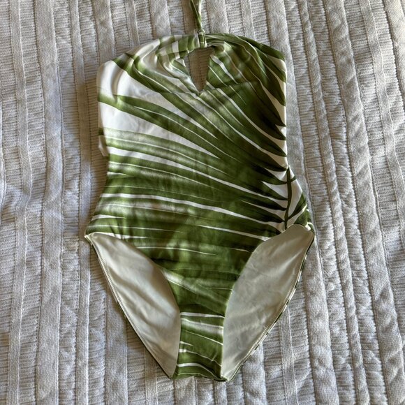 COS HALTERNECK CUTOUT SCUBA SWIMSUIT - Picture 1 of 6